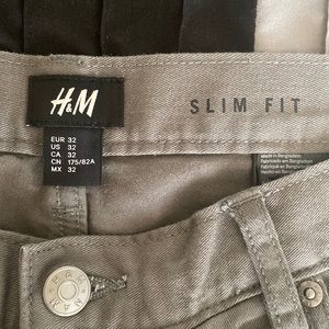 H&M mens pants